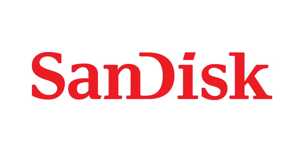 SanDisk — equipment we shoot with